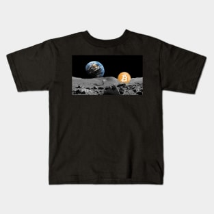 Houston, We Have A Bitcoin Kids T-Shirt